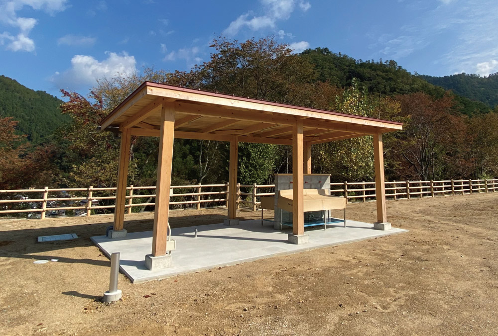 国栖の杜整備工事